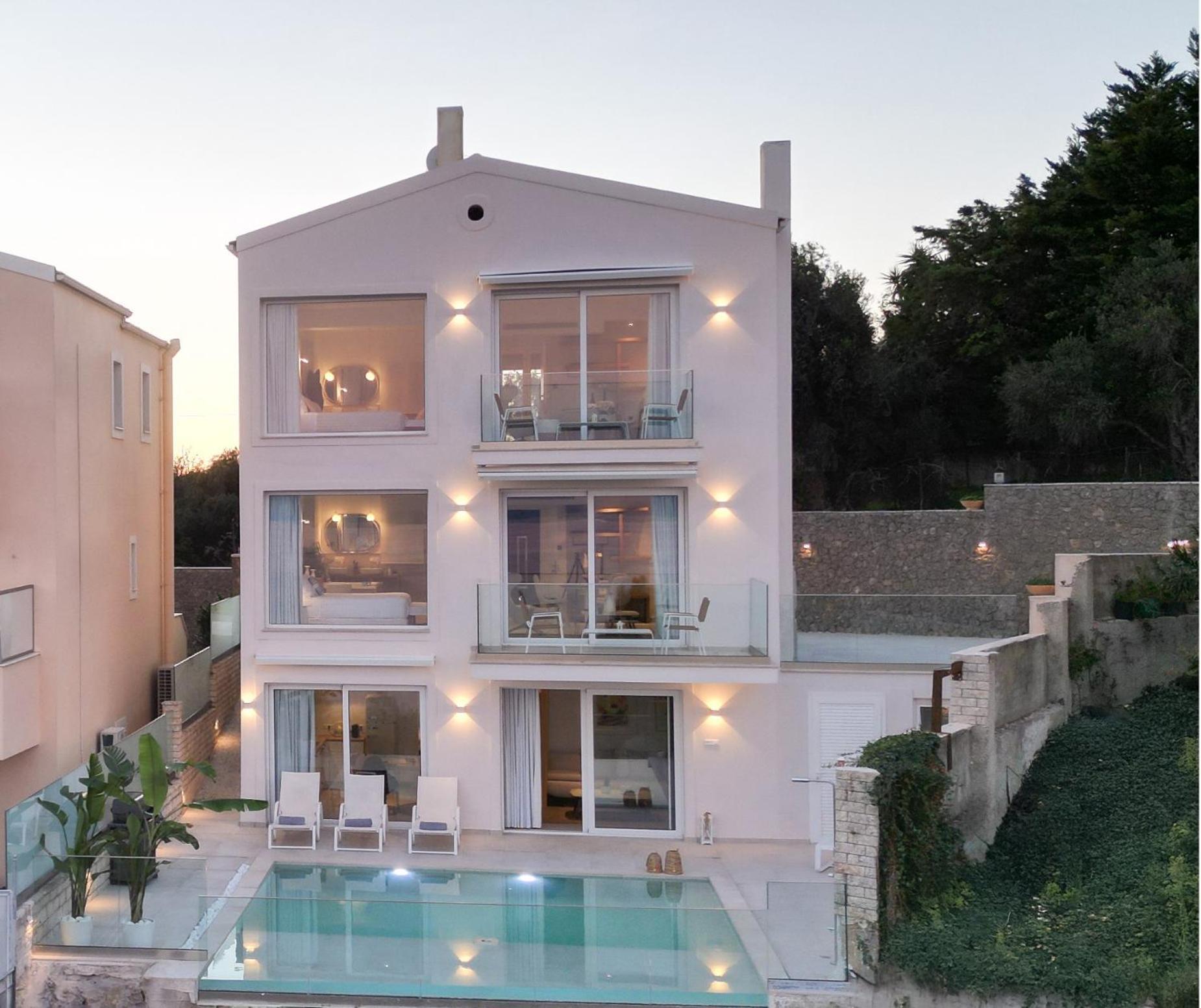 Achillion Luxury Corfu Villa & Suites 페라마 외부 사진