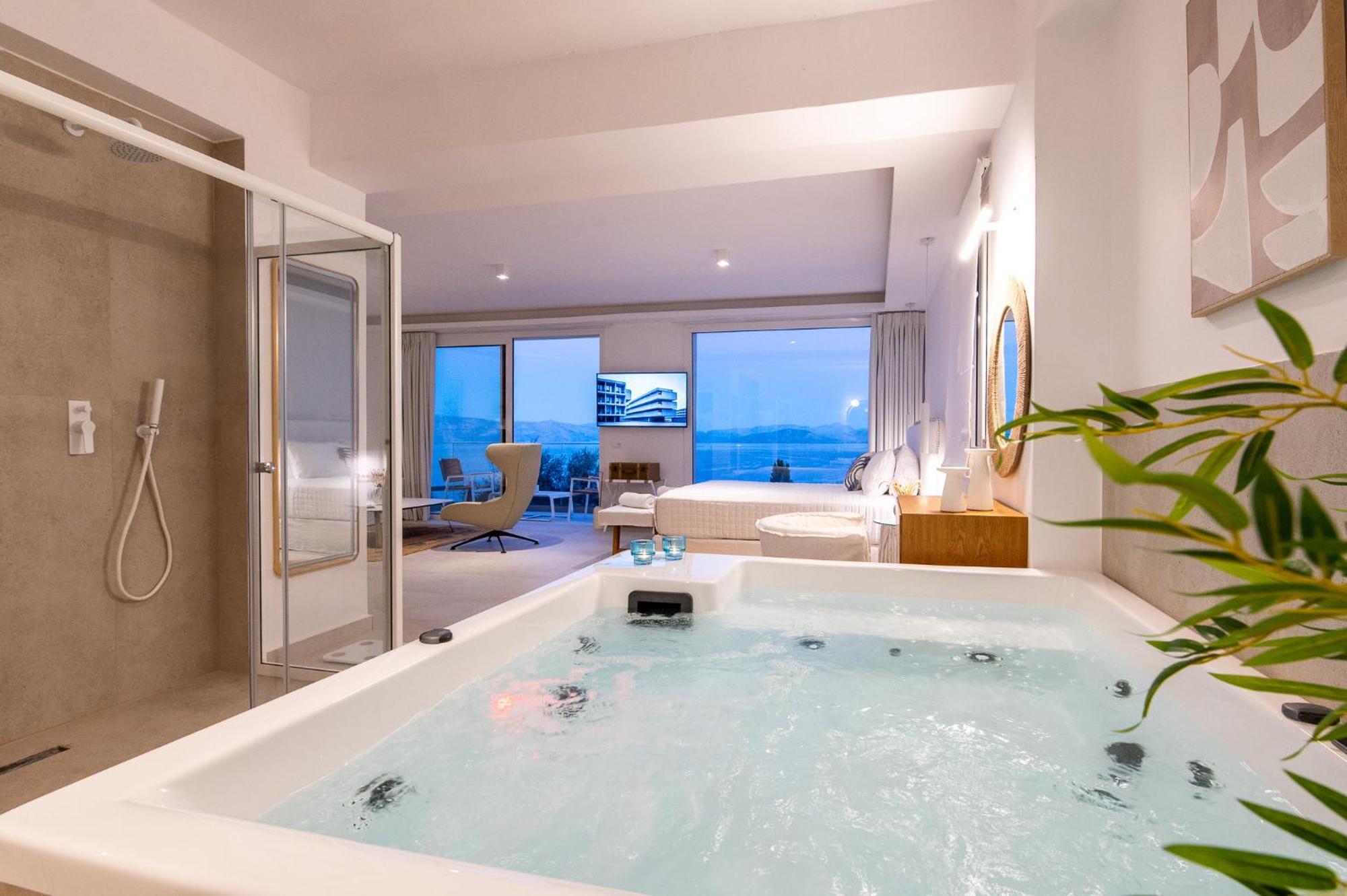 Achillion Luxury Corfu Villa & Suites 페라마 외부 사진