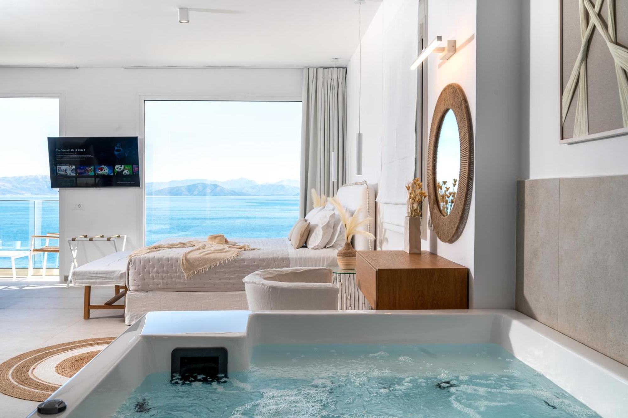 Achillion Luxury Corfu Villa & Suites 페라마 외부 사진