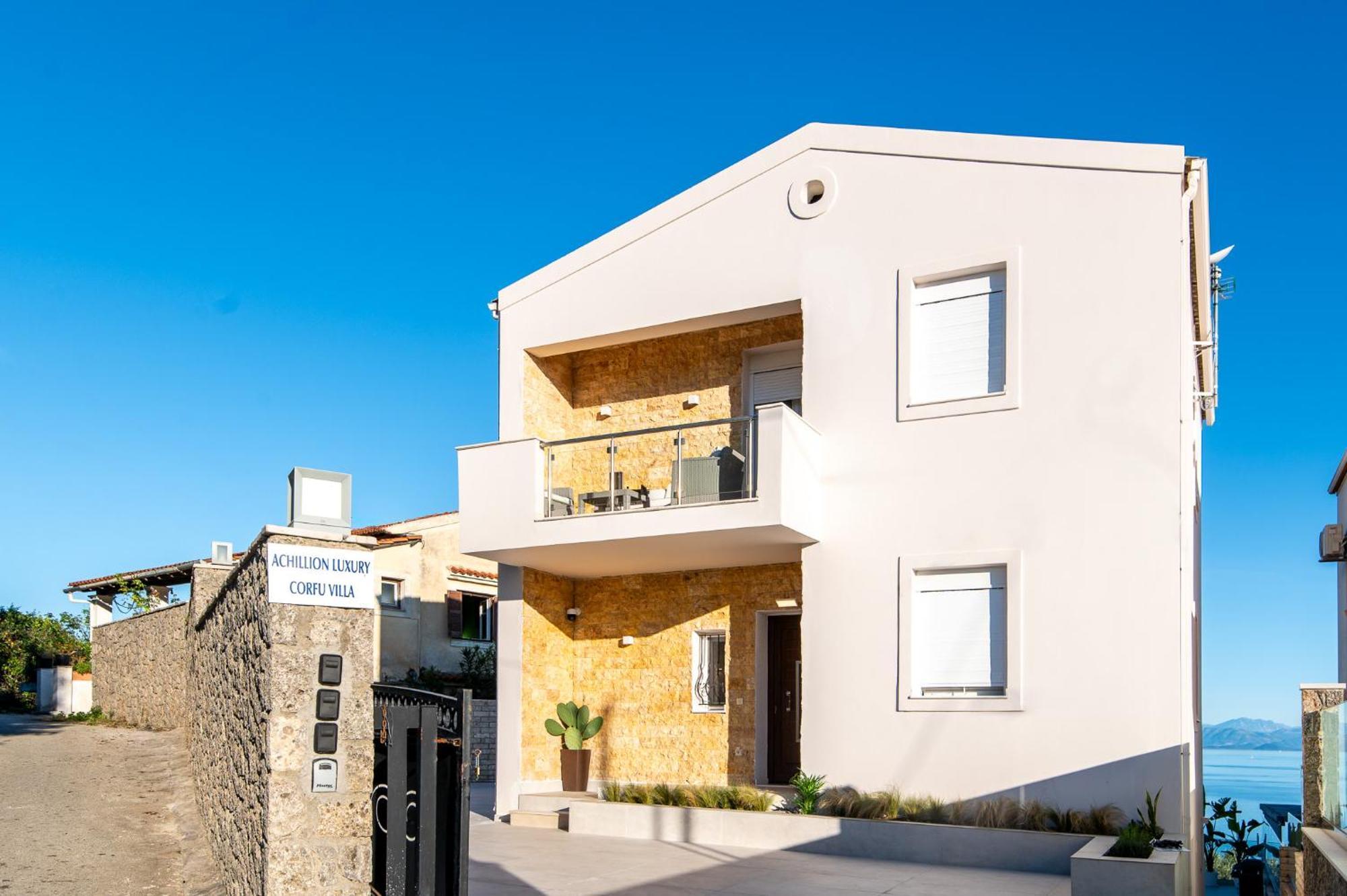 Achillion Luxury Corfu Villa & Suites 페라마 외부 사진