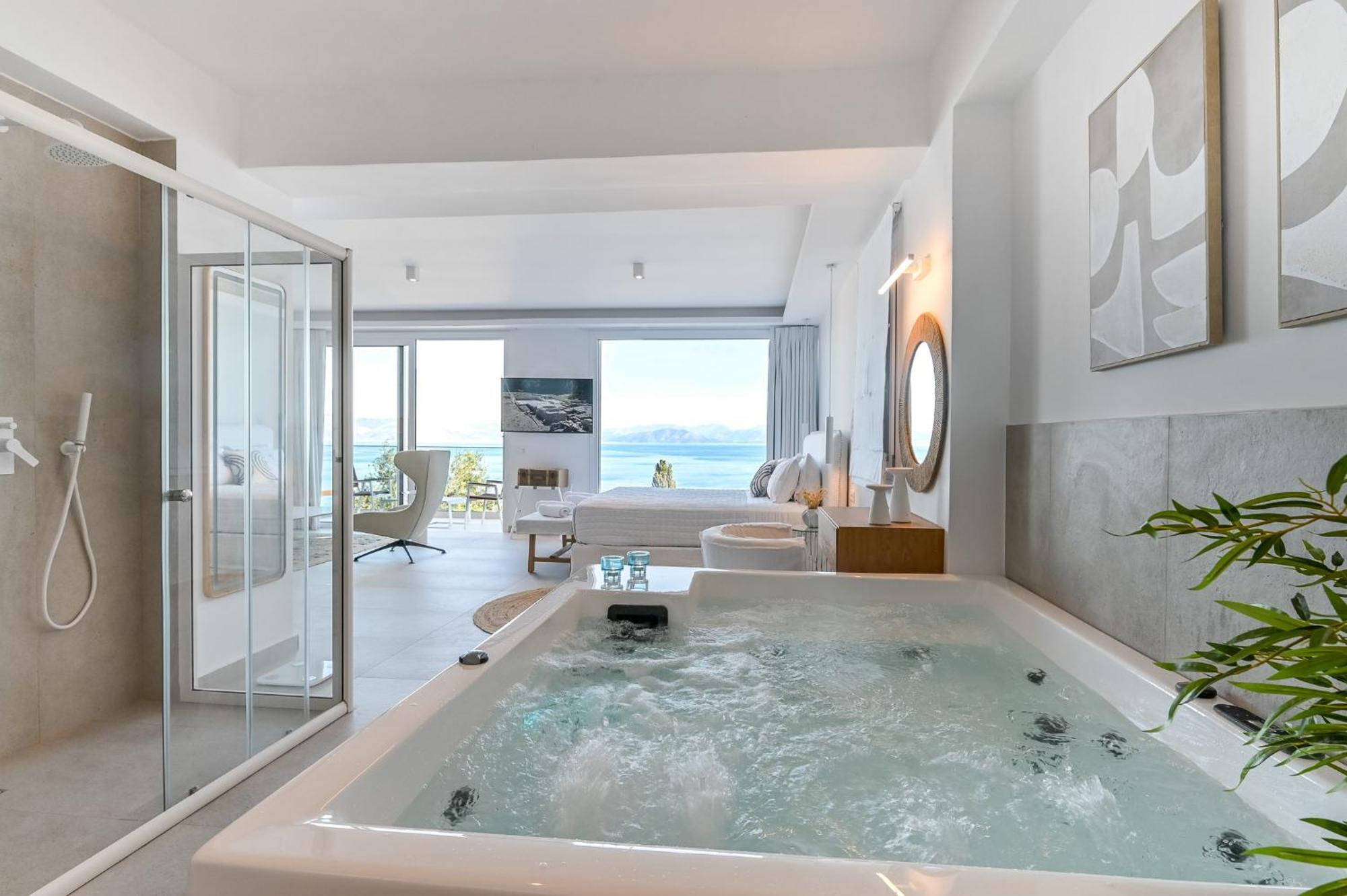 Achillion Luxury Corfu Villa & Suites 페라마 외부 사진